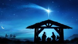 Nativity in Silhouette Meme Template