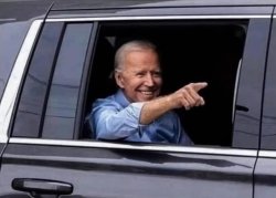 Biden limo Meme Template