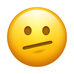 Face with Diagonal Mouth Meme Template