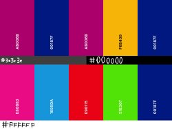 Frutiger metro color scheme 2 Meme Template