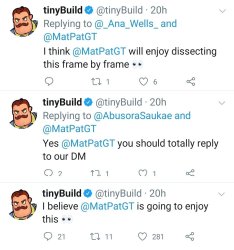 Tinybuild Twitter Meme Template