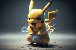 Lightning Pikacju Meme Template