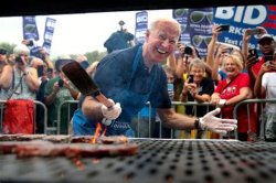 Joe Biden Grilling Meme Template