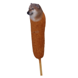 Corn dog Meme Template