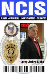 NCIS gibbs badge Meme Template