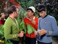 Captain Kirk, Gilligan, and Spock Meme Template
