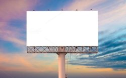 Billboard sign Meme Template
