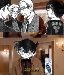 Detective Conan we are all gonna die Meme Template