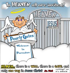 Heaven cartoon Meme Template