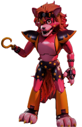 Glamrock Foxy Sticker #4 Meme Template