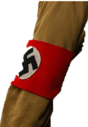 nazi hand of soldier transparent bg Meme Template