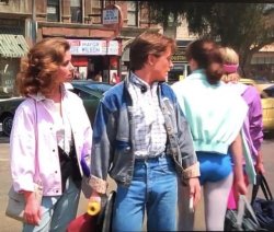 marty mcfly distracted boyfriend Meme Template