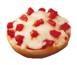 Mini bagel pizza bite Meme Template