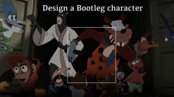 Design a Bootleg Character Meme Template