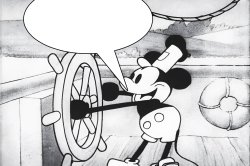 Steamboat Willie Meme Template