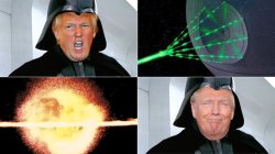 Trump as Darth Vader Meme Template