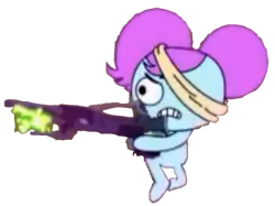 Pibby With a gun Meme Template
