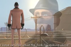 Spy talking Meme Template