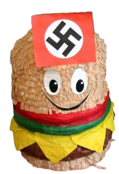 The Nazi Cheeseburger Meme Template