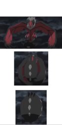 Folding yveltal Meme Template