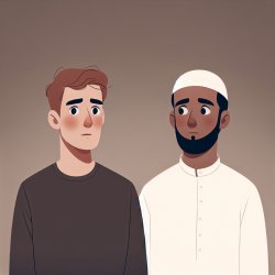 Gay men forgot he's muslim Meme Template