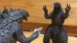 Godzilla Bribing Godzilla Meme Template