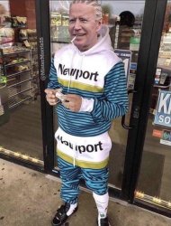 Joe Biden Newport outfit Meme Template