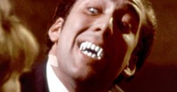 Nicolas Cage with vampire teeth Meme Template