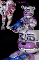 Funtime Freddy's Shower Thoughts Meme Template