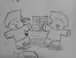 Core and Ben Talking Meme Template