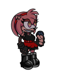 Possessed Amy Rose Meme Template