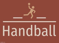 Handball Meme Template