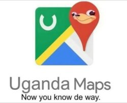 Uganda Maps Meme Template