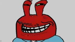 Troll krabs Meme Template