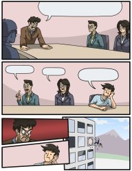 Boardroom Meeting 4K Meme Template