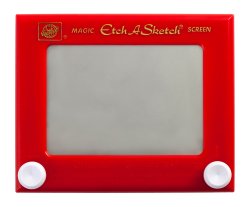 Etch a sketch Meme Template