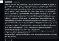 TintedHQ goes Fan Character Tutorial Meme Template