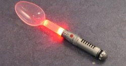 Kellogg lightsaber spoon Meme Template