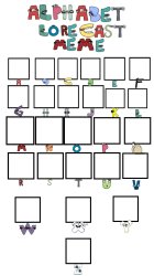 Alphabet Lore Recast Meme Meme Template