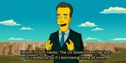 Tom Hanks' credibility Meme Template
