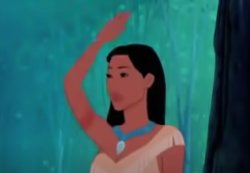 Pocahontas waving Meme Template