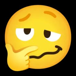 woozy thinking face Meme Template
