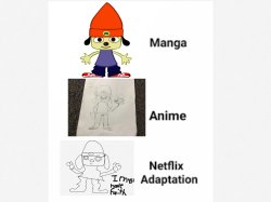 Netflix adaptation Meme Template