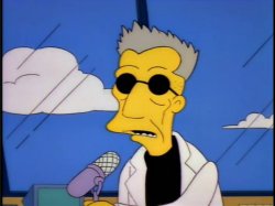Simpsons Scientist Homer Batman Meme Template