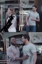 Censored black man Meme Template