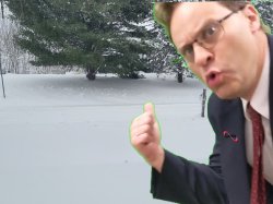 Too Much Snow Meme Template