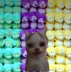 Gigyas cat plushie meme Meme Template