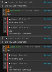 did you just censor shit x2 Meme Template