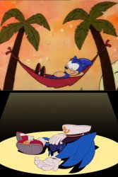 Dead sonic Meme Template