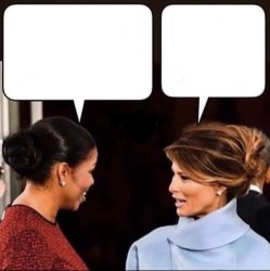 Michelle and Melania Meme Template